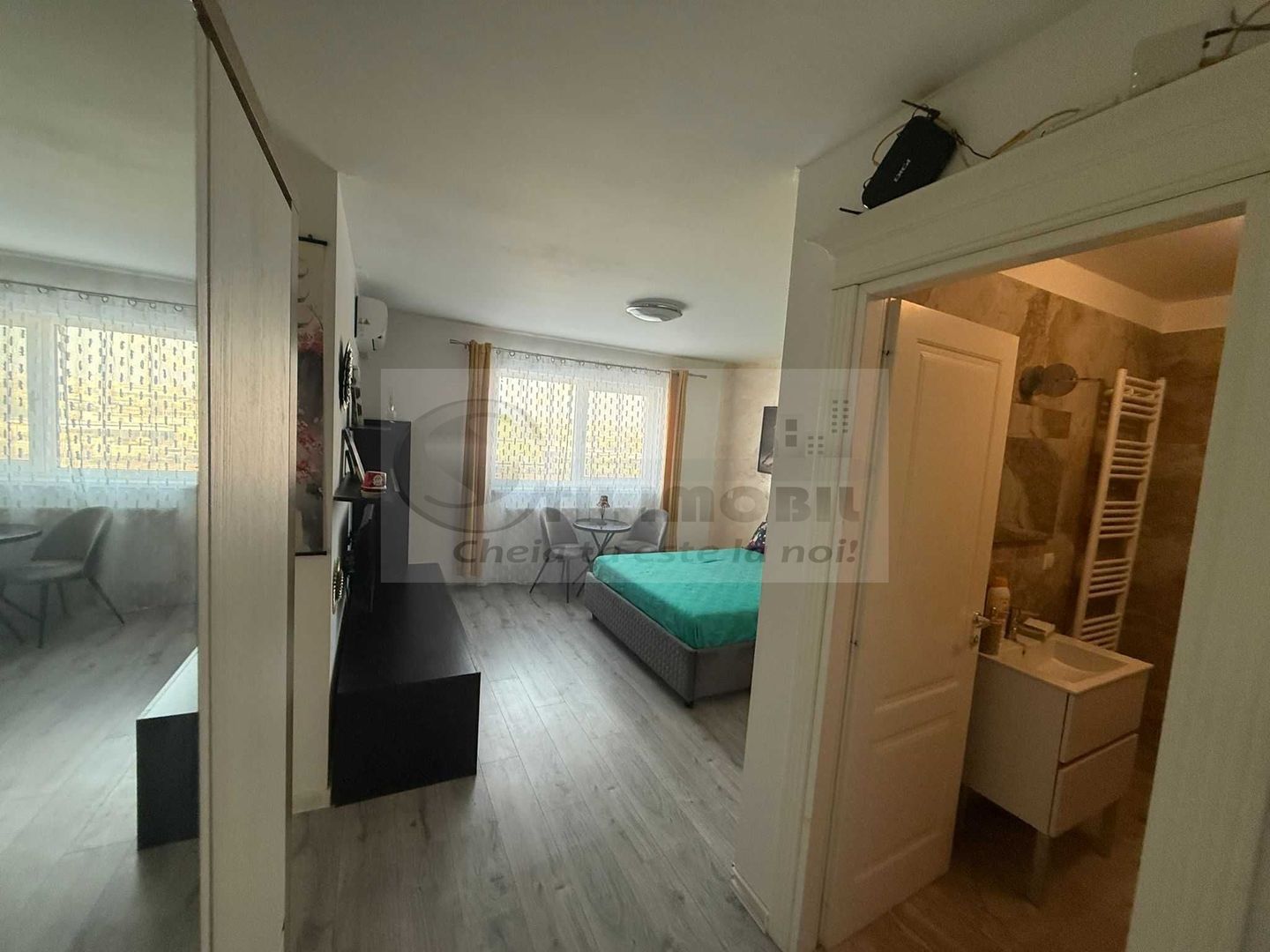 Apartament o cameră  – Poitiers Towers | Complet mobilat-400EURO - Poză 3