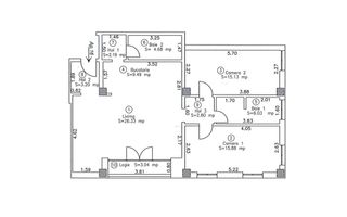 Office-3 Camere | Lift | Parcare Subterana | Central | Comision 0 - Schiță 21