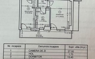 Apartament 2 camere - Schiță 11