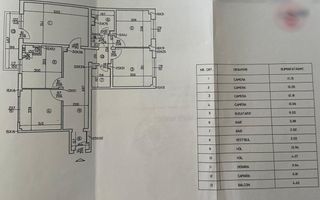 APARTAMENT 4 CAMERE | CISMIGIU | - Schiță 30