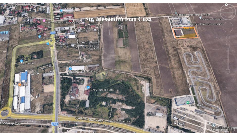 Hala plus teren de vanzare I Tunari - Poză 2