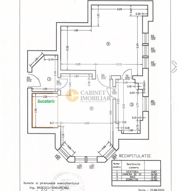 2 camere | Piata Romana | Etaj 4/5 - Poză 8