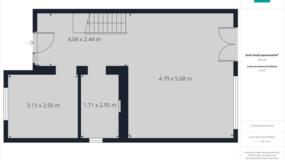 Duplex cu 4 camere și teren de 375 mp zona Gai - Poză 16