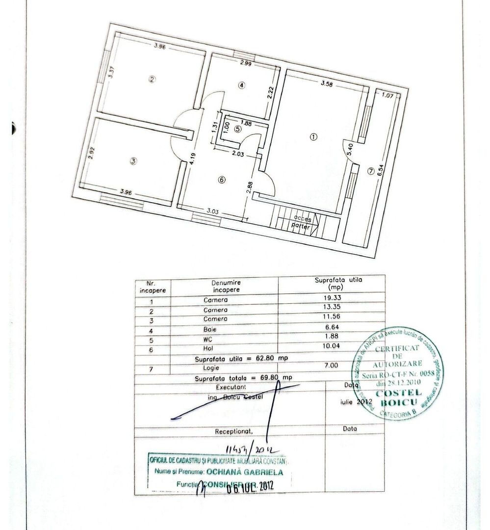 Casa P+1 ideala pentru 2 familii sau pentru inchiriere – zona centrala - Schiță 28