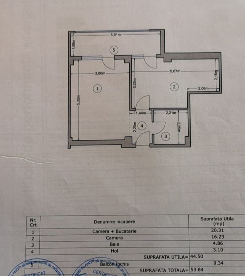 Apartamentul Impecabil, 2 cam. pretabil Regim Hotelier! Rezervelor 56! - Schiță 20