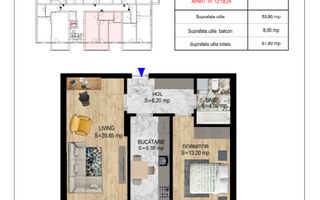 AP. 2CAM. DECOMANDAT - FINISAJE PREMIUM / PALLADY.COMISION 0%! - Poză 1