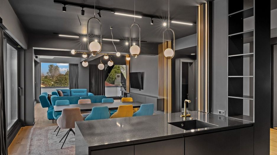 Apartament 3 camere lux | 140 mp | 33 mp terasă | Șos. Petricani - Poză 30