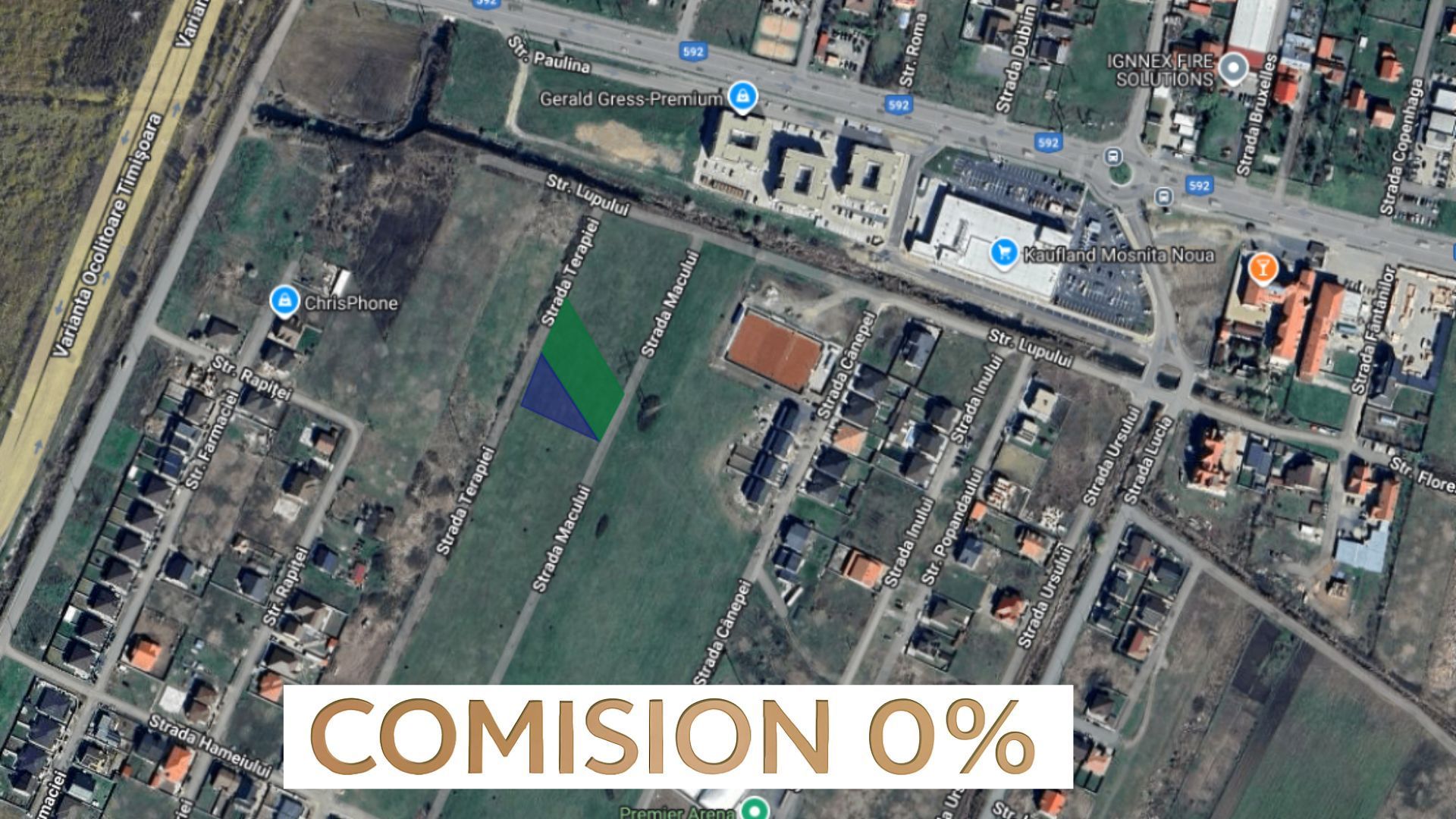 COMISION 0 | Teren intravilan + Zona Verde | 3044 mp | Mosnita Noua - Poză 1