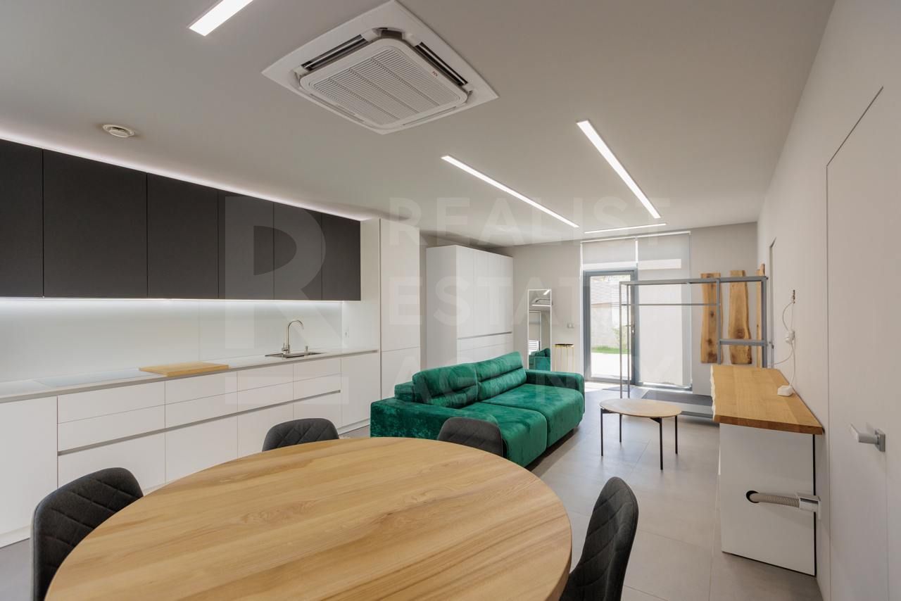 Chirie, casă Hi-tech, 3 camere, strada Caişilor, Buiucani. - Poză 6