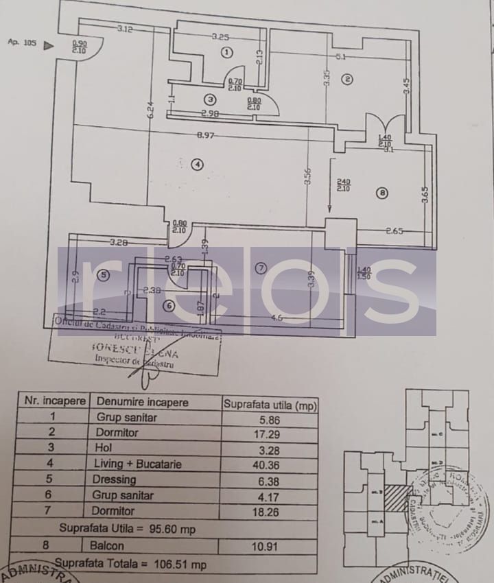 VANZARE 4 CAMERE - ULTRAFINISAT -UPGROUND RESIDENCE - Poză 9