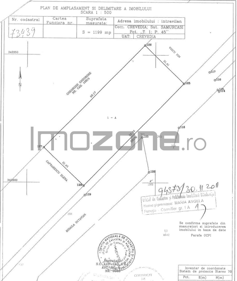 1.200 mp I CREVEDIA - SAMURCASI I UTILITATI IN ZONA I COMISION 0% - IMOZONE - Poză 2
