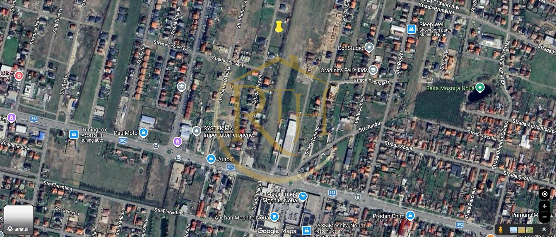 Oferim spre vanzare 2 parcele de teren, Mosina Noua vis-a-vis de Mega Image - Poză 3