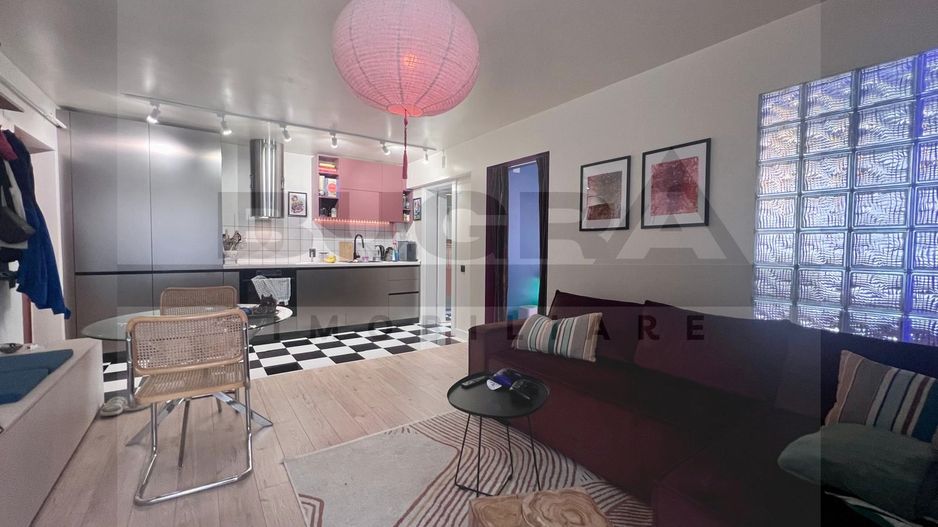 Apartament de 1 camera, 40mp, nisa de dormit, Home Garden - Poză 3