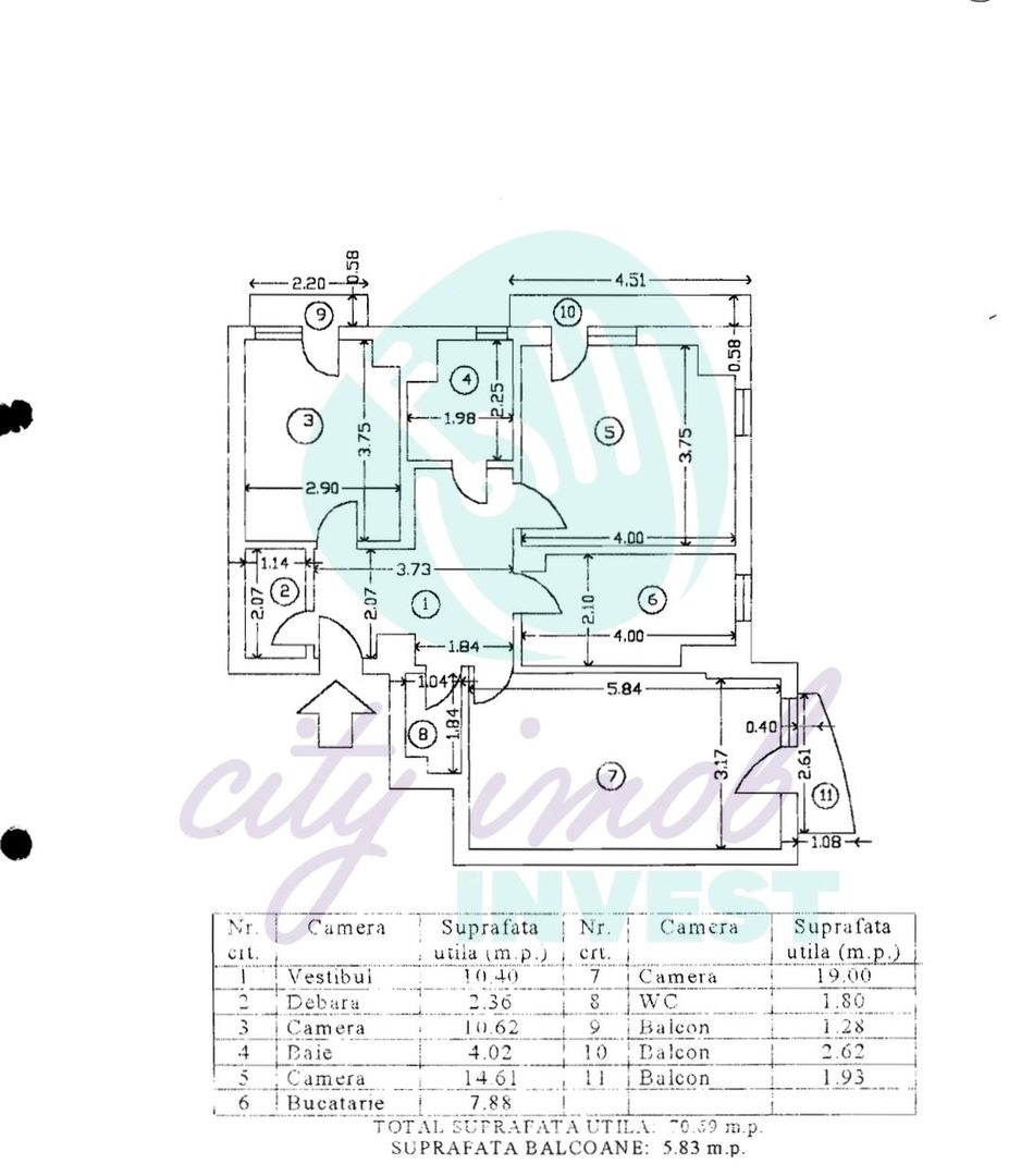 Bd. Libertății-Vedere Palatul Parlamentului | Decomandat | 2 băi - Poză 4
