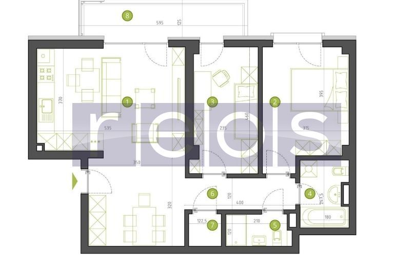 VANZARE 3 CAMERE | 2 BAI | MOBILAT SI UTILAT | PARCARE INCLUSA| STRAULESTI - Poză 11