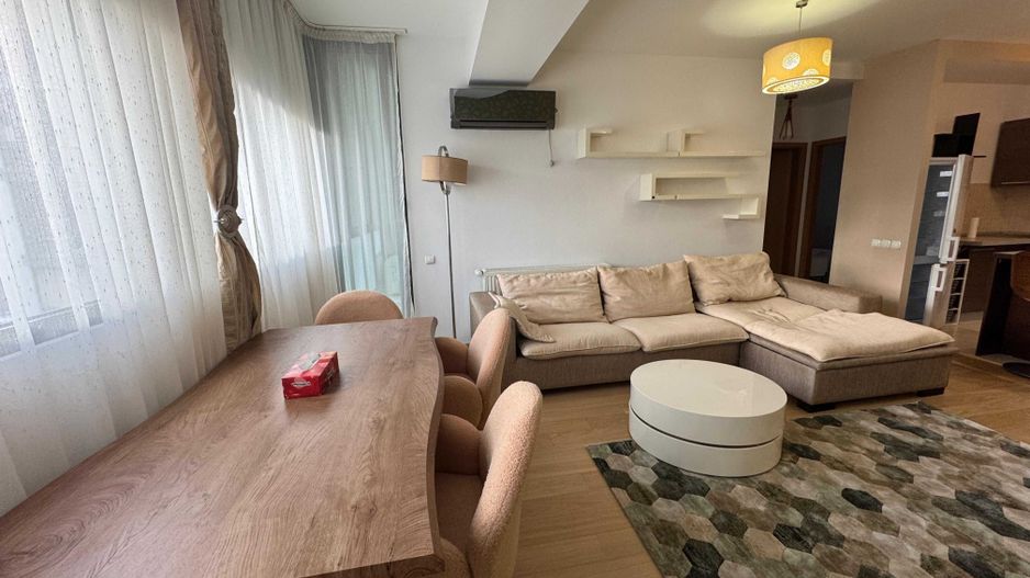 Apartament 3 camere LUX, 2 băi, 2 balcoane, centrală, parcare inclusă, boxă - Poză 3