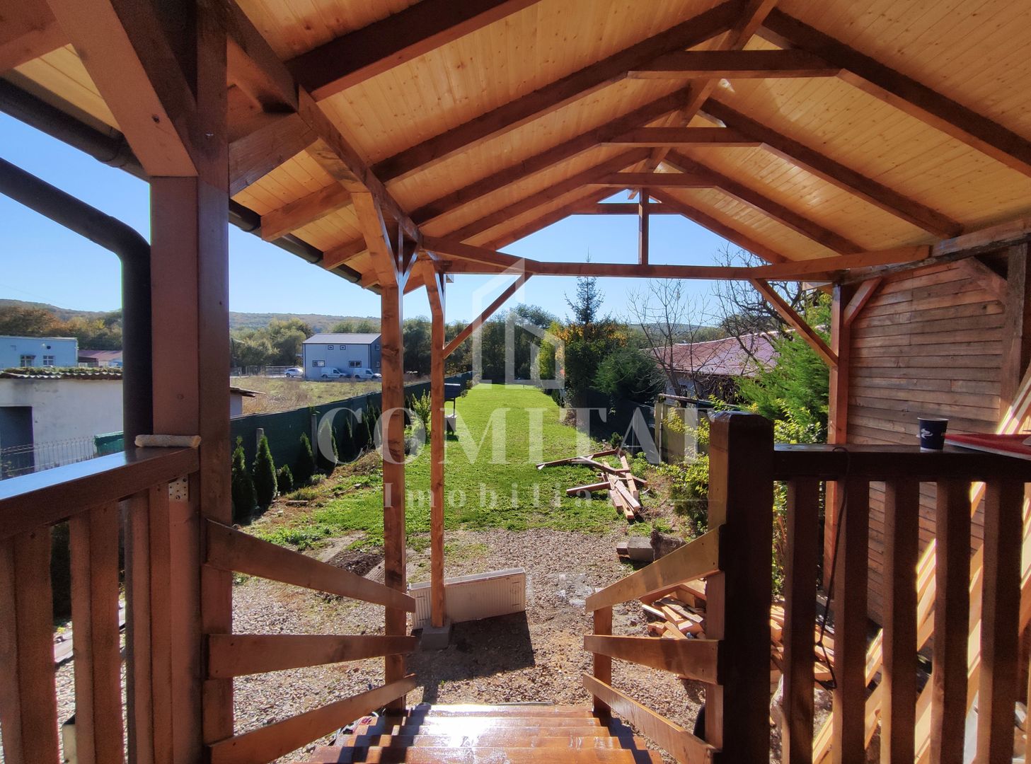 Casa individual cu 1000 mp teren Baciu - Poză 10