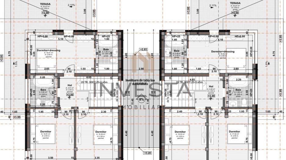 Teren in curs de autorizatie! 807 mp cu front la strada de 33 m! - Schiță 3