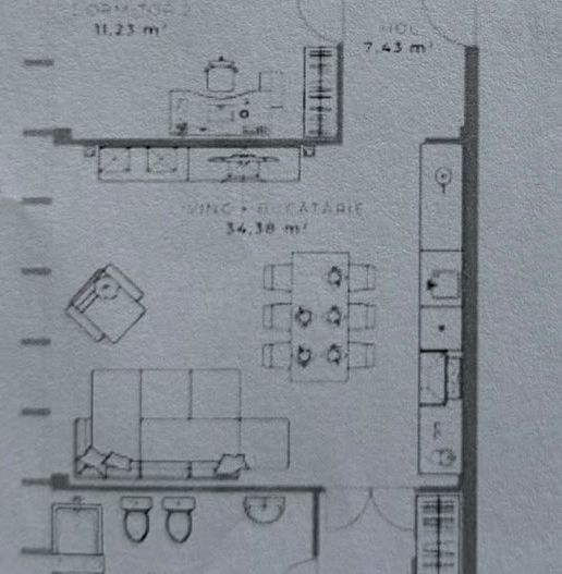 Comision 0! Penthouse 105 mp + Terasa 59 mp, Baza Sportiva Gheorgheni - Schiță 16