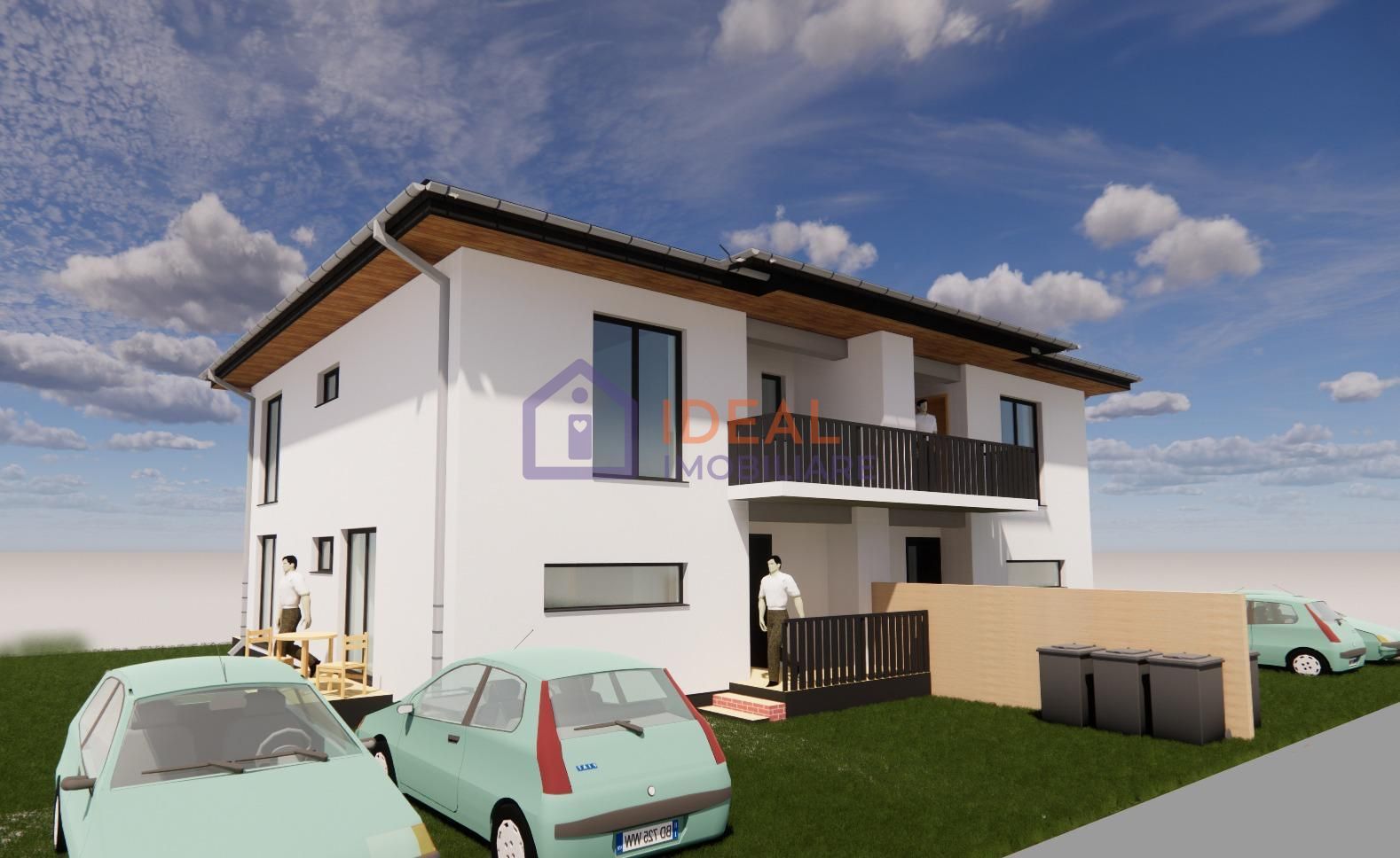 Duplex Modern cu 4 camere in Selimbar, zona Liziera Padurii - Poză 1