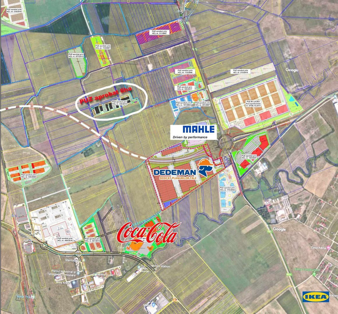 TEREN INTRAVILAN INDUSTRIAL TIMISOARA - Poză 3