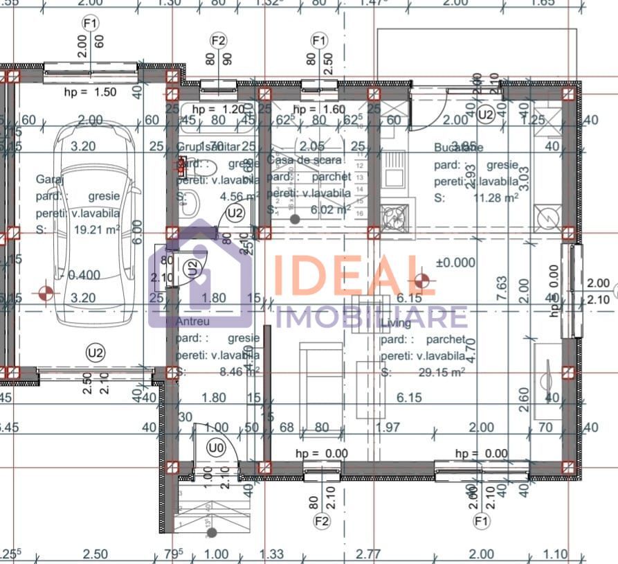 Casa Moderna cu 5 camere si 350 mp curte, in Selimbar - Schiță 46