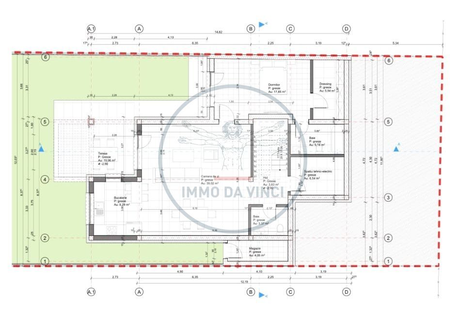 Casa individuala (nu duplex), cartier Iris , str Pomet - Schiță 1