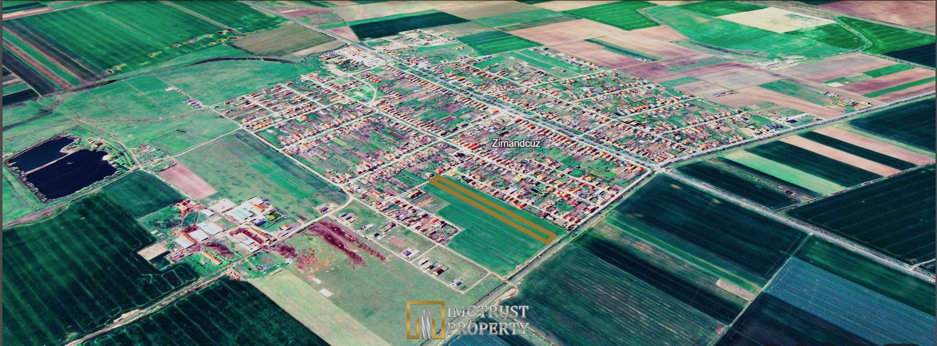 Teren intravilan de vânzare | Zimandcuz,  Arad | 7.317 mp | Comision 0 - Poză 1