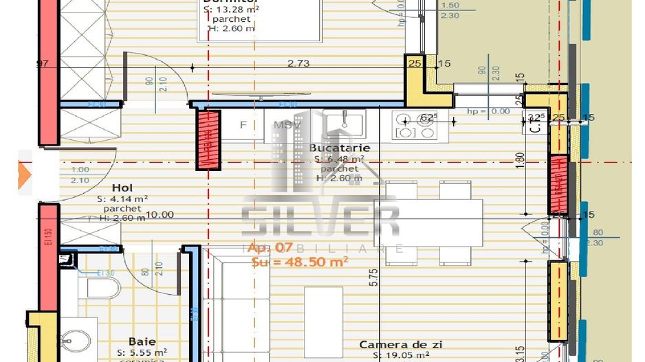 Apartamente 2 - 3 camere finisate in Floresti, zona Somesului - Poză 11