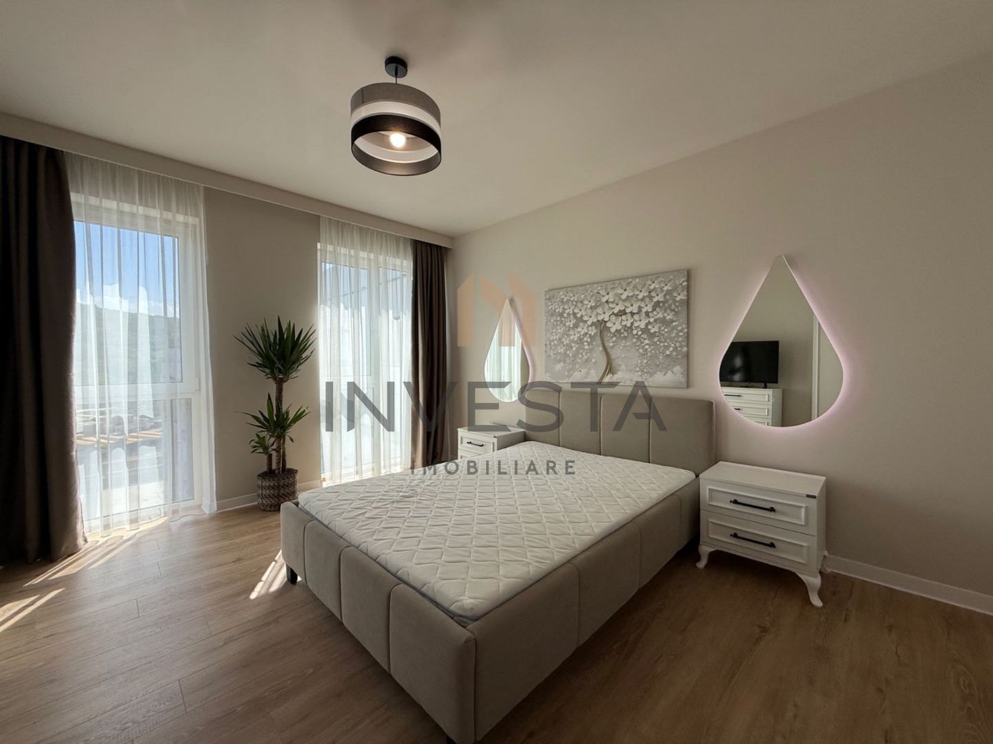 Apartament modern cu 2 camere, finisaje de lux, mobilat complet! - Poză 6