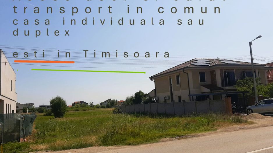 Teren pozitie premium, Timisoara Calea Urseni - Poză 3