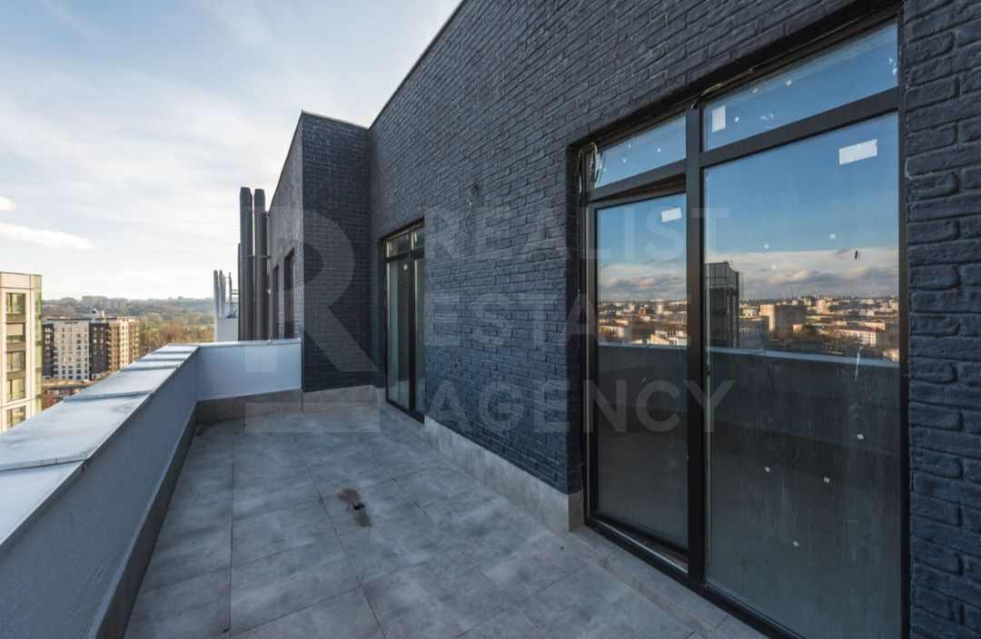 Vânzare, penthouse, 3 camere + living, strada Calea Ieşilor, Sculeni - Poză 1