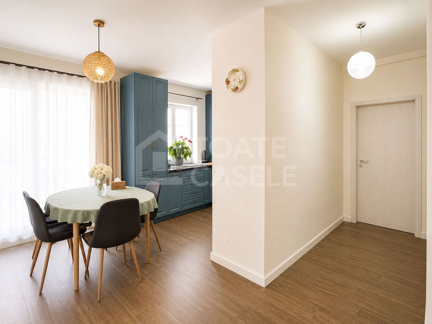 Apartament 3 camere, mobilaat, utilat, parcare, Beta Residence - Chinteni - Poză 4