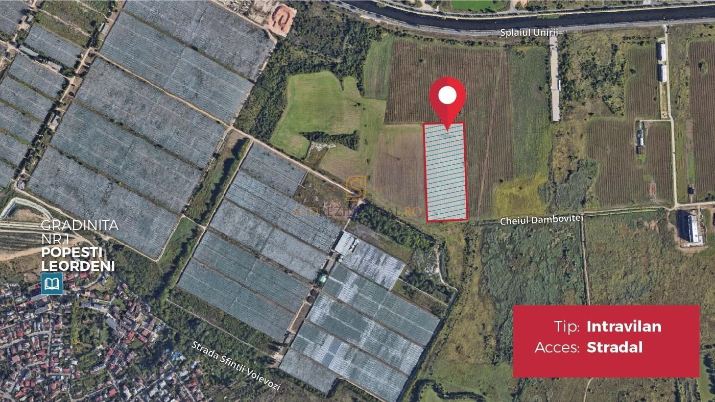 Teren intravilan 9.996 mp, Popesti-Leordeni–Splaiul Unirii - Poză 4