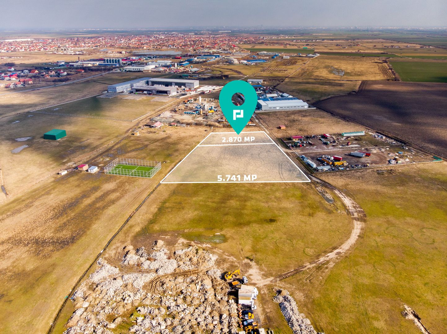 Teren industrial 5741mp Săcălaz - Poză 3