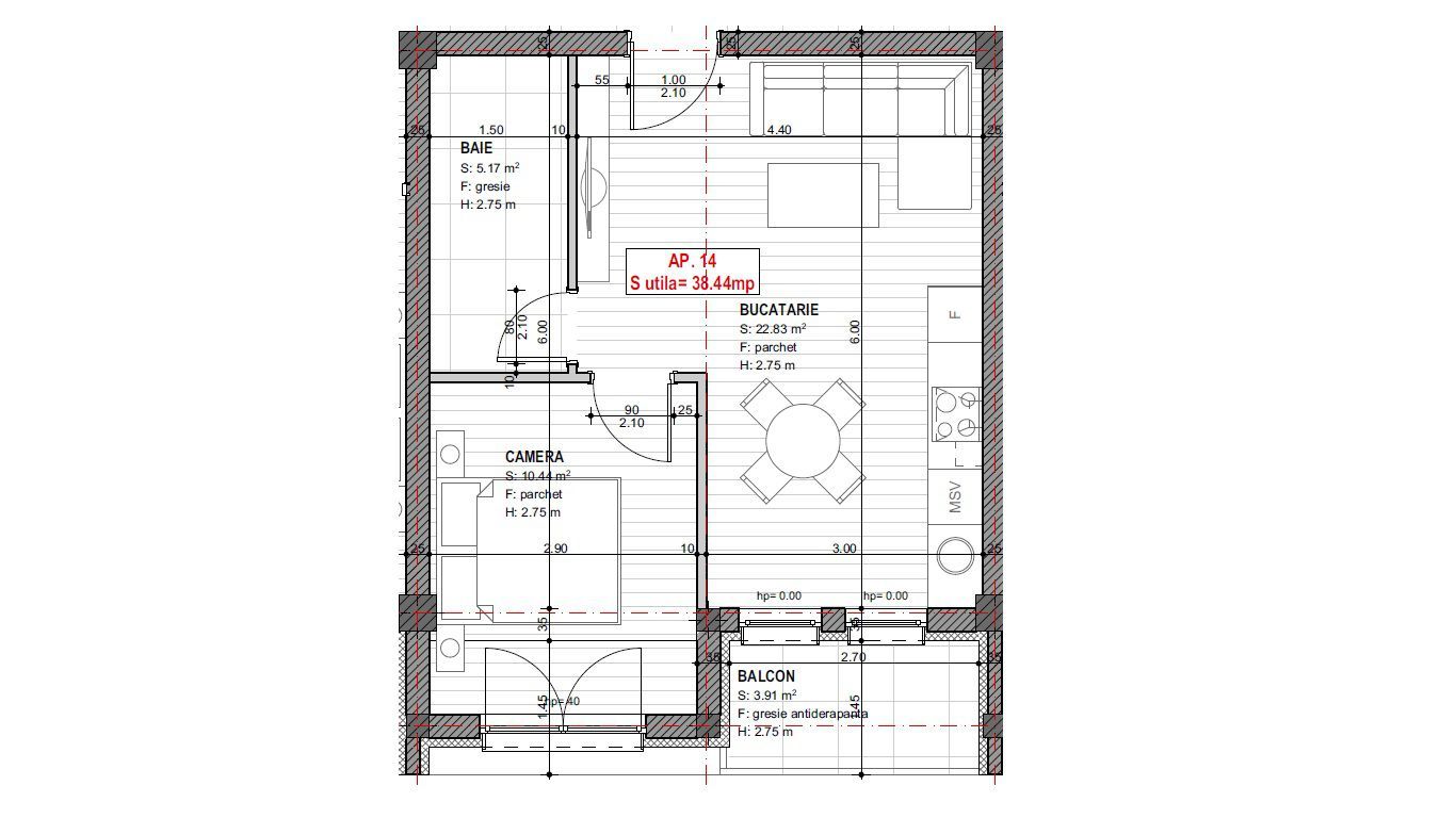Giroc-ESO | 3 Camere | Curte proprie | Bloc cu Lift - Poză 15