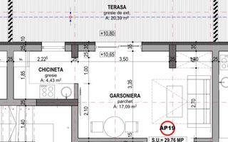 Apartament studio cu terasa 20 mp in Baile Felix Bihor - Poză 9