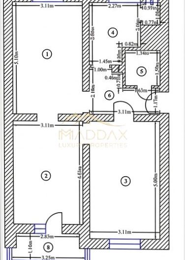 Inchiriere 3 camere Floreasca/Nemobilat/Parter/Pretabil firma/Centrala - Poză 5