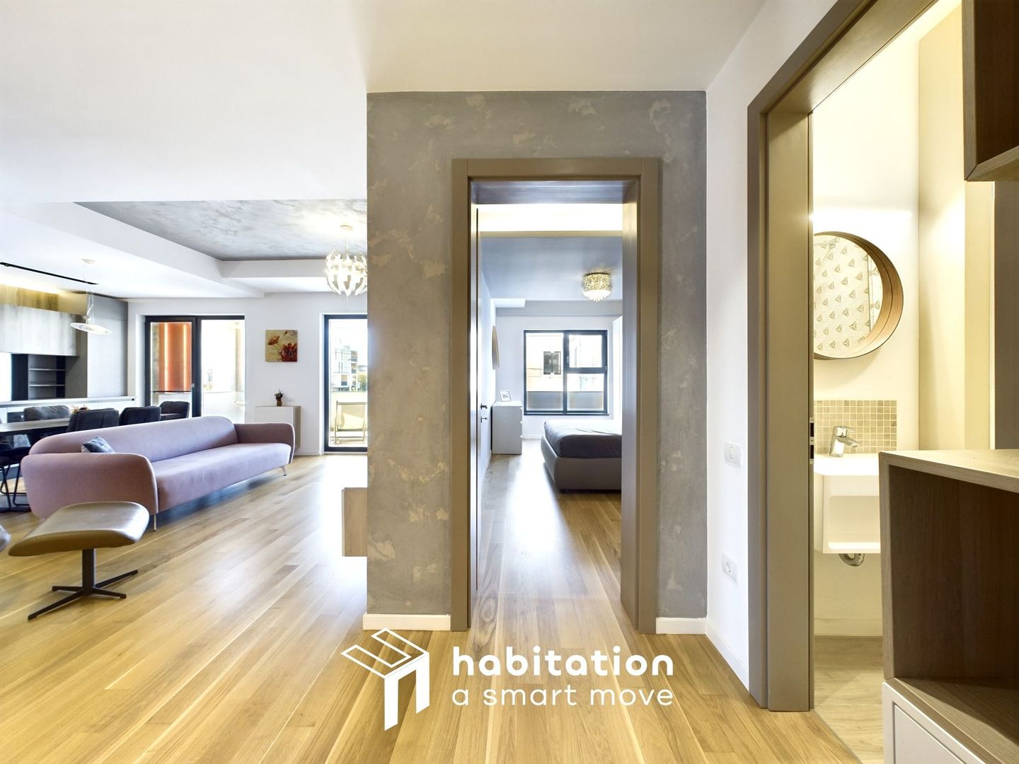 Tur virtual- 3 camere, vibrant, cu zona SPA, lângă Pădurea Verde - Poză 5