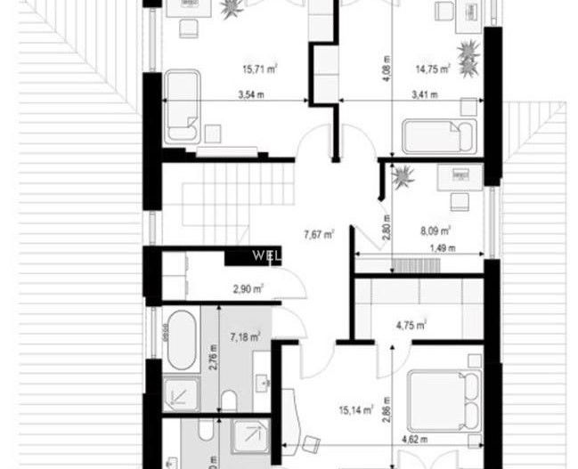 Casa Sibiu, Selimbar - 5 camere, 3 bai, garaj - - Poză 7