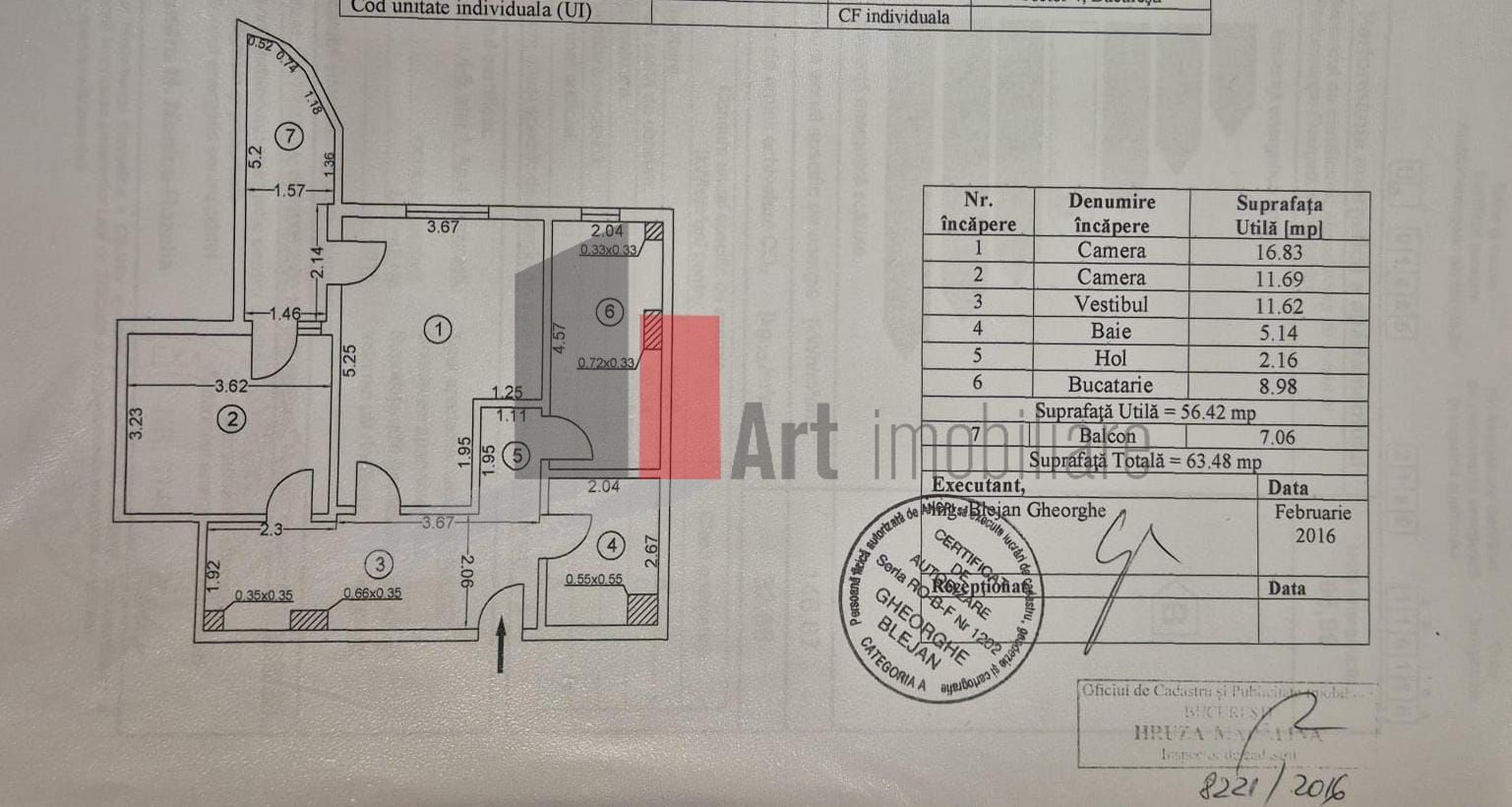 Vânzare apartament nou 2 camere Brâncoveanu - Curie - Poză 21