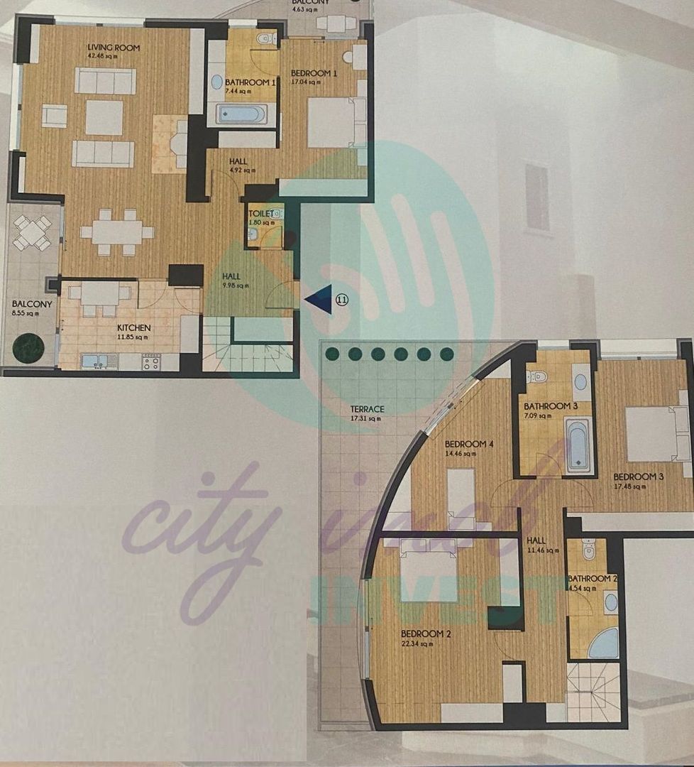 Duplex 5 camere | Primaverii - Poză 3