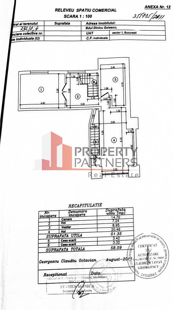 Spatiu comercial Dinicu Golescu - Gara de Nord - Schiță 11