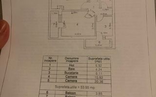 Apartament 2 camere Unirii - Viilor - Rahova - Schiță 11