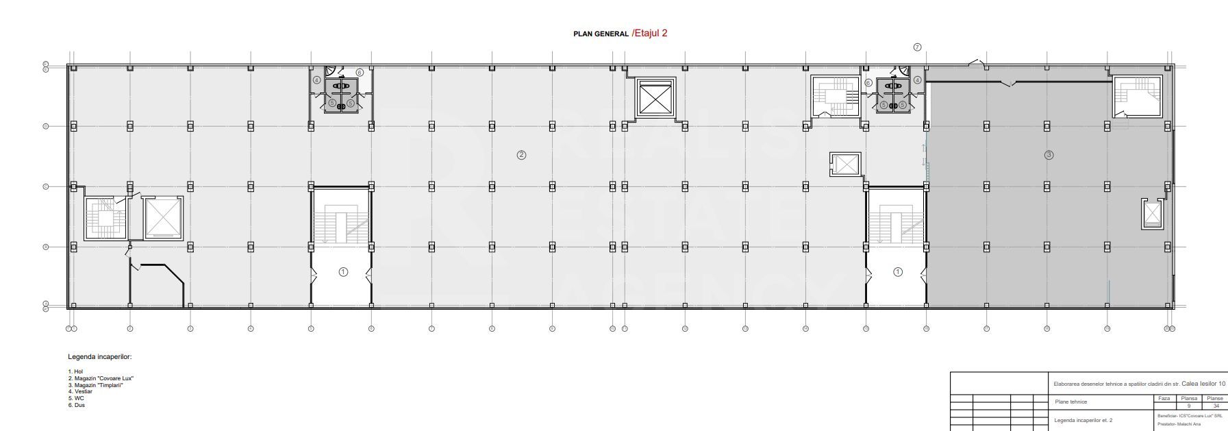 Chirie, oficiu, 645 mp, strada Calea Ieșilor, Buiucani - Poză 23