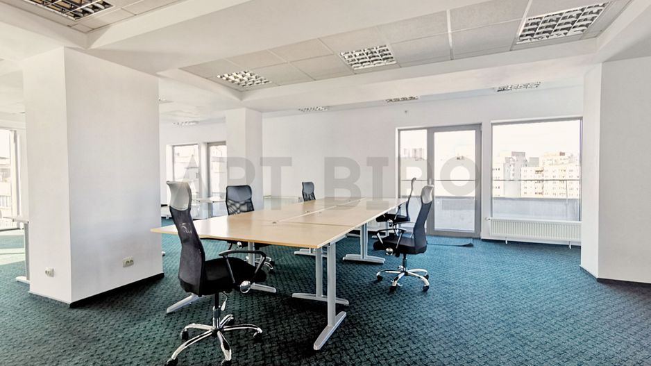 313mp etaj integral cladire birouri Mosilor, 4x parcare, 12' metrou - Poză 3