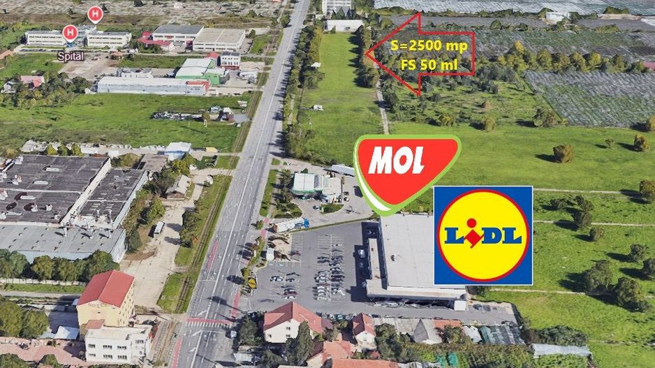 De Vanzare Teren Inravilan Gradiste Arad FS 50ml PUZ bloc S1+S2+P+10E. - Poză 1