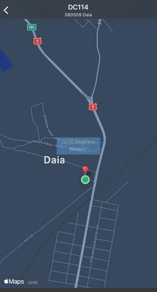 DE VANZARE Teren intravilan Comuna Daia,Jud Giurgiu - Poză 5