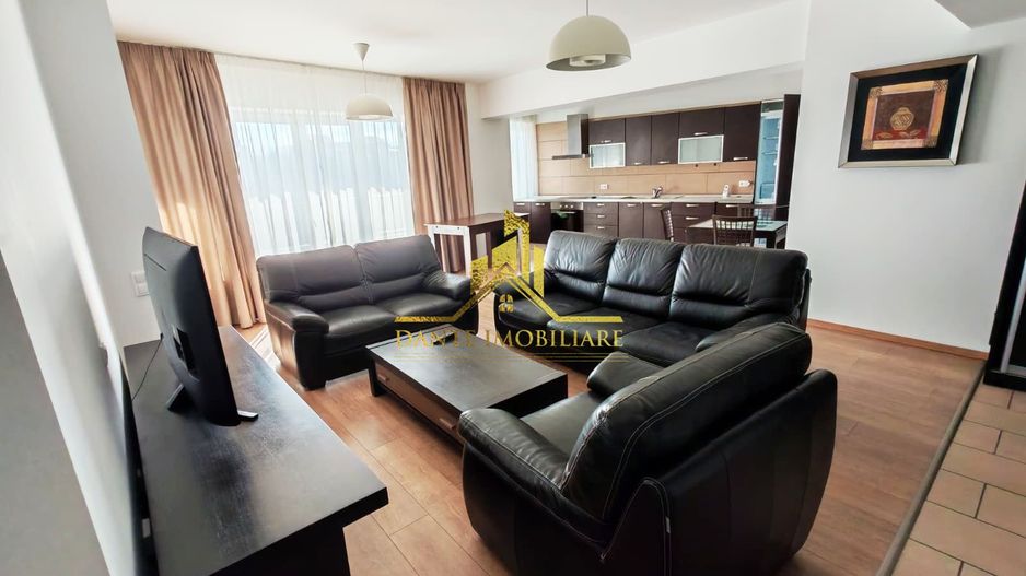 2 camere, spatios, mobilat modern, bloc nou, terasa, Plopilor - Poză 2