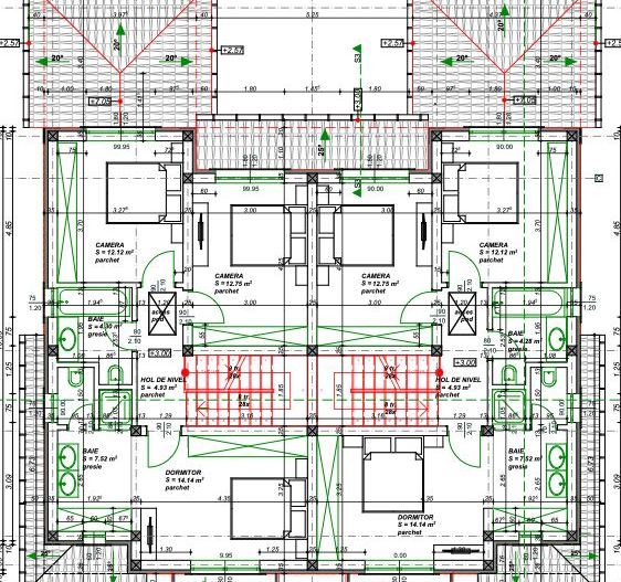 Duplex frumos cu arhitectura mediteraneana - Poză 6